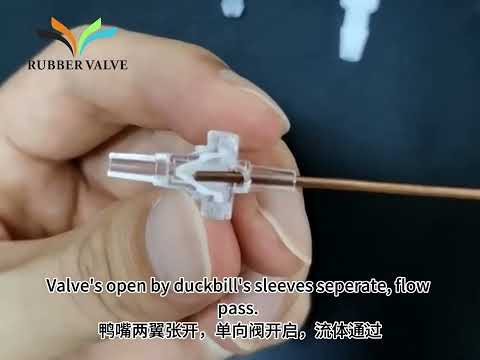 What is structure of Duckbill Valve? #plastic #valve  #rubber #duckbill